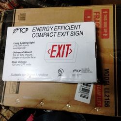 Energy Efficient Compact Exit Signs 