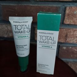 Formula 10.0.6 Total Wake Up Repairing Daily Eye Serum Vitamin A New USA