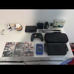 Nintendo Switch + Games 