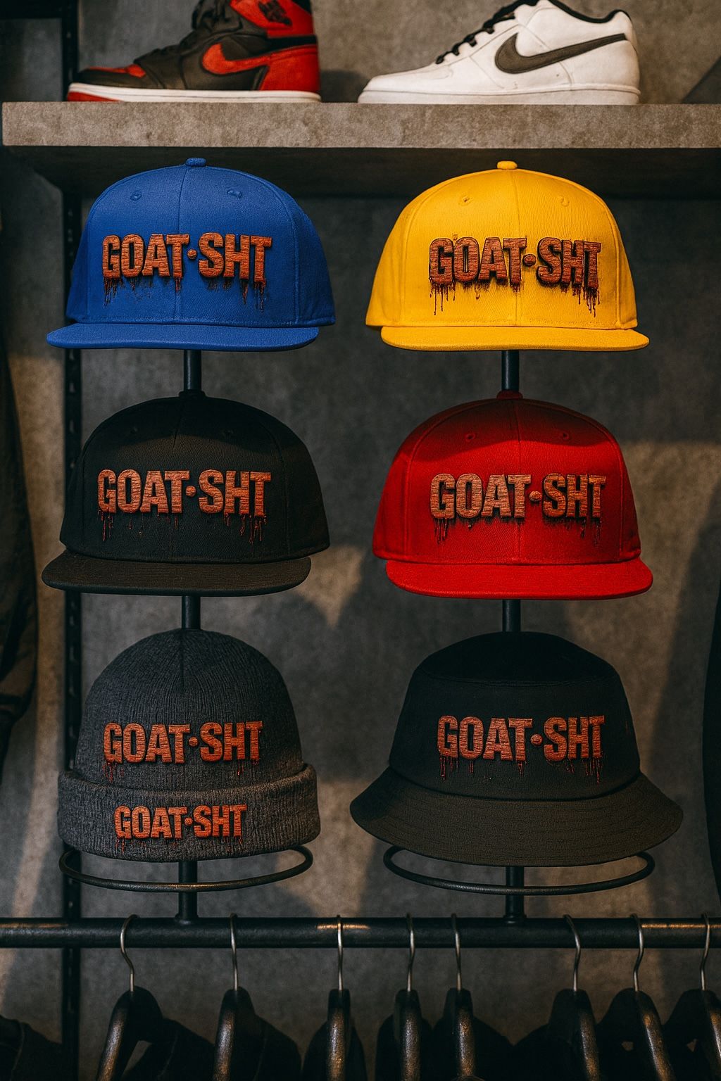 The Goat•SHT denim Hat