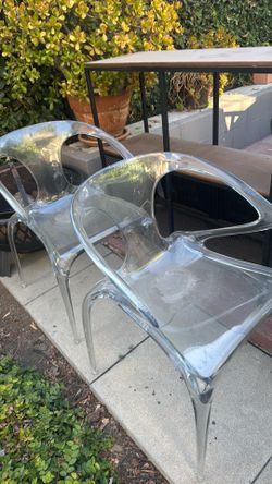 Clear Epoxy Chairs