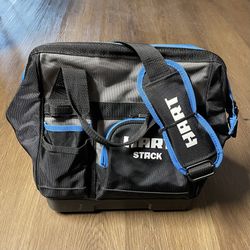HART STACK 12-inch Hard Bottom Tool Bag
