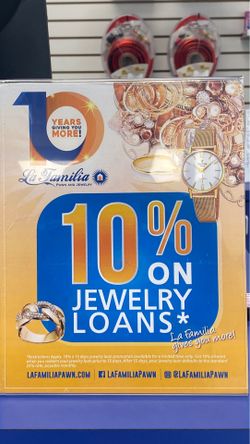 Jewelry loans 10%