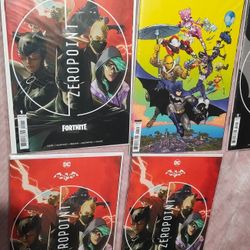 Fortnite Zero point Comics $75 For All 5 Or $15 Each