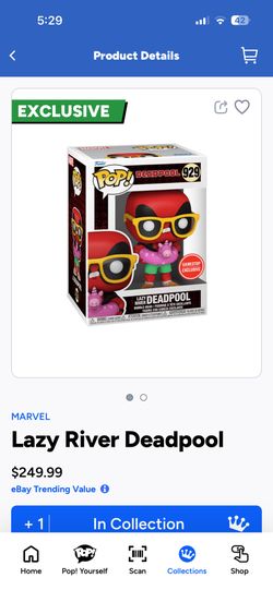 Lazy River Deadpool Funko Pop