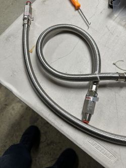 Viair Compressor Chrome Braided Hoses New