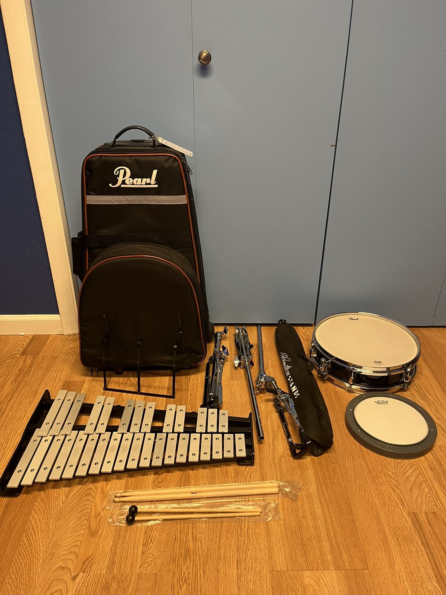 Pearl Percussion Set