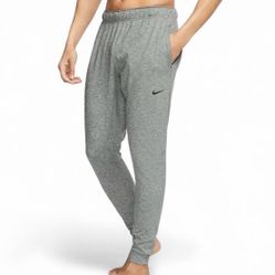 Nike yoga grey Dri-Fit soft jersey stretch pants