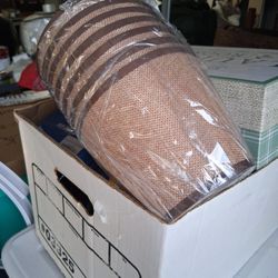 Set Of 7 Small Burlamp Lamp Shades