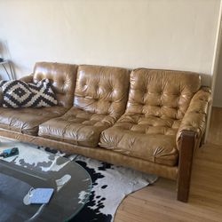 Vintage Vinyl Couch 
