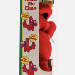 Original Tickle Me Elmo Doll Electronic Laughing 1996 Tyco 