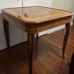 Italian Game Table Vintage 