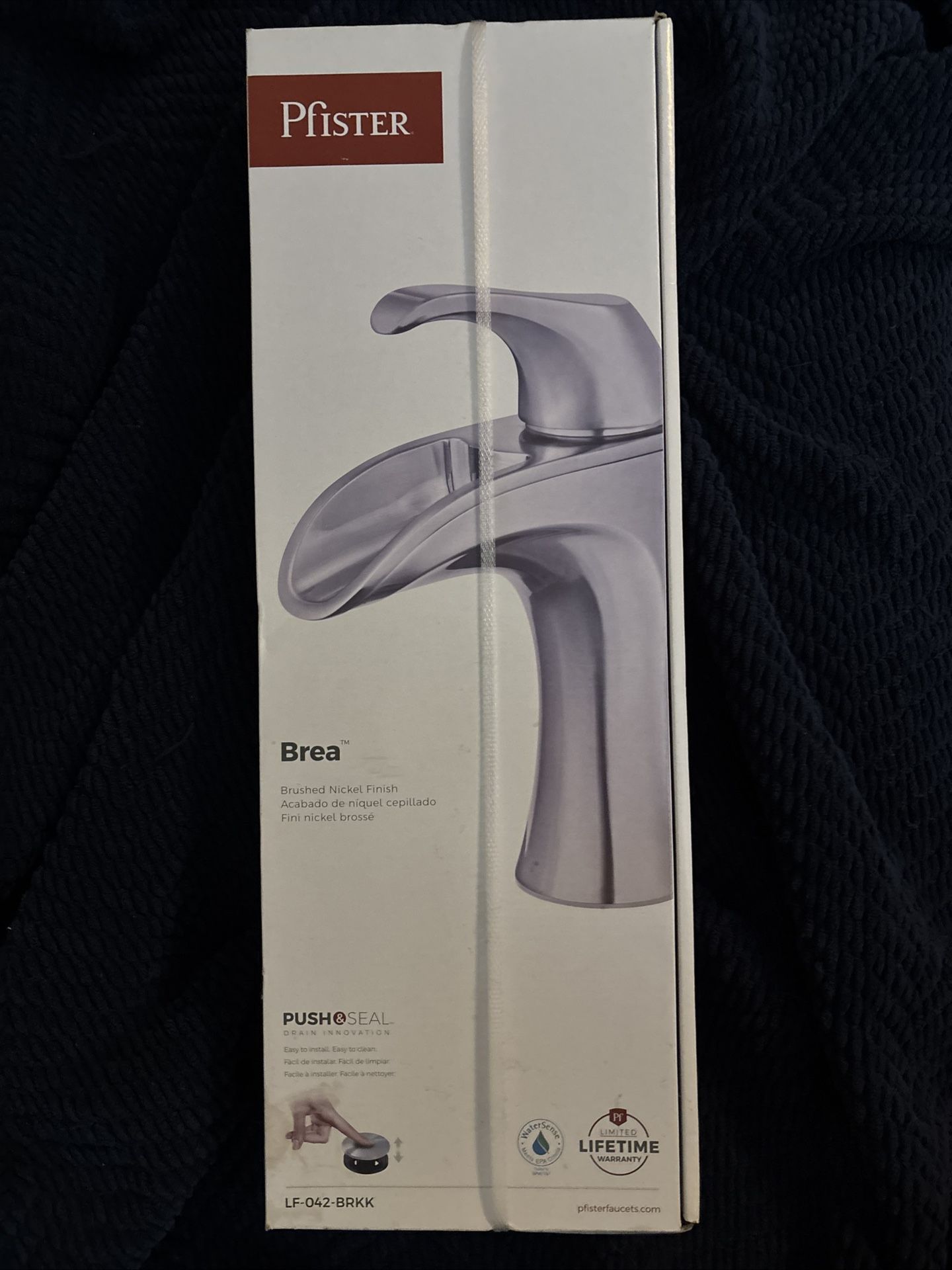 Pfister Single Control Bathroom Faucet Brushed Nickel Finish