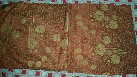 2 pc jacquard cushion cover handmade no filling