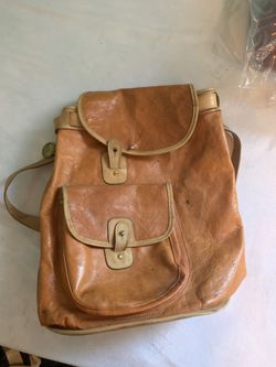 Leather Backpack