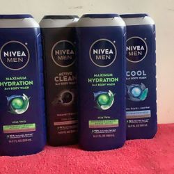 4-Nívea Body Wash All For $16