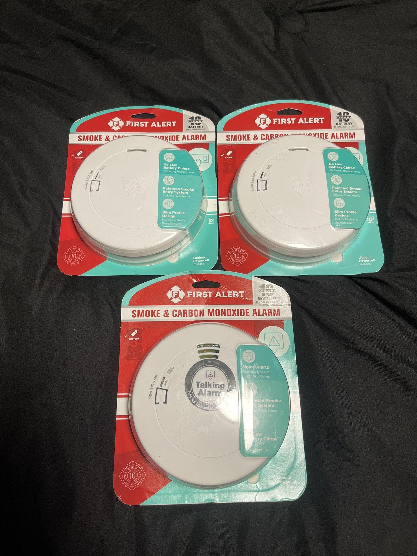 3 Smoke & Carbon Alarm