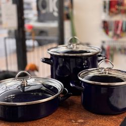 Chantal Cast Iron Pot Set
