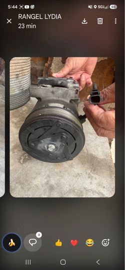 Used AC Compressor with Clutch Pulley