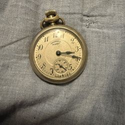 1924 Vintage Ingersoll Midget Pocket Watch