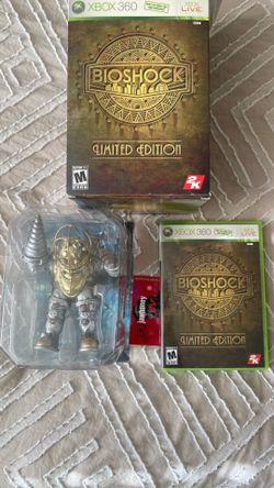 Bioshock LIMITED EDITION Xbox 360 COMPLETE CIB w Game And Figure