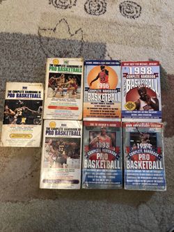 Complete handbook of pro basketball.