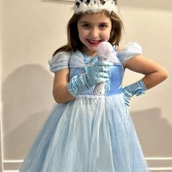 Lot Of Girly/Sparkly Dresses, Costumes, Nightgowns-Size Small