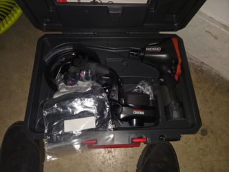 Shop RIDGID
CA-350 Micro Visual Inspection & Diagnostic Handheld Camera, 3.5 in. Color Display w/ 3 Ft. Cable (Capable of Extending STORE PRICE $752