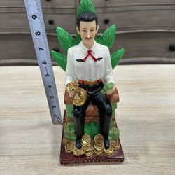 10" Inch Jesus Malverde Imagen Estatua Statue Figurine Home Decor Gift Sinaloa