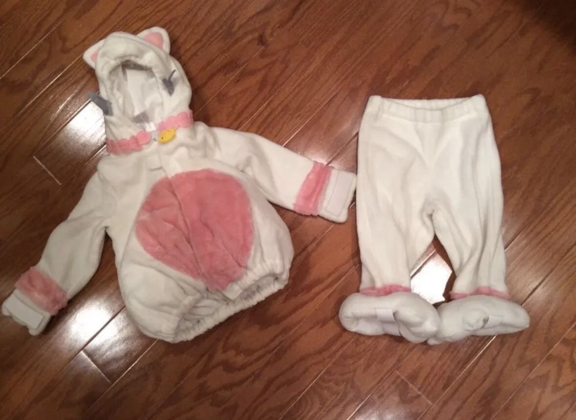 Halloween Old Navy Kitten Costume - Size 6-12 Months