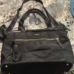 Black TUMI Voyageur Mauren Tote. 