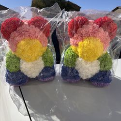 Valentines Day Rose Bears 