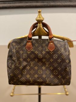 Louis Vuitton Speedy 30 Monogram Canvas Handbag Vintage Y2K LV