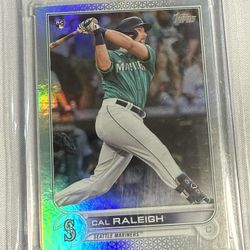 🔥 FOR SALE: Cal Raleigh 2022 Topps Rookie Card – Parallel 🔥