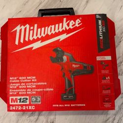 Milwaukee New Cable Cutter M12 