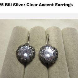 Bili .925 Silver Earrings