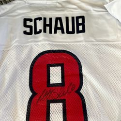 Matt schaub Texans autographed  NFL jersey 