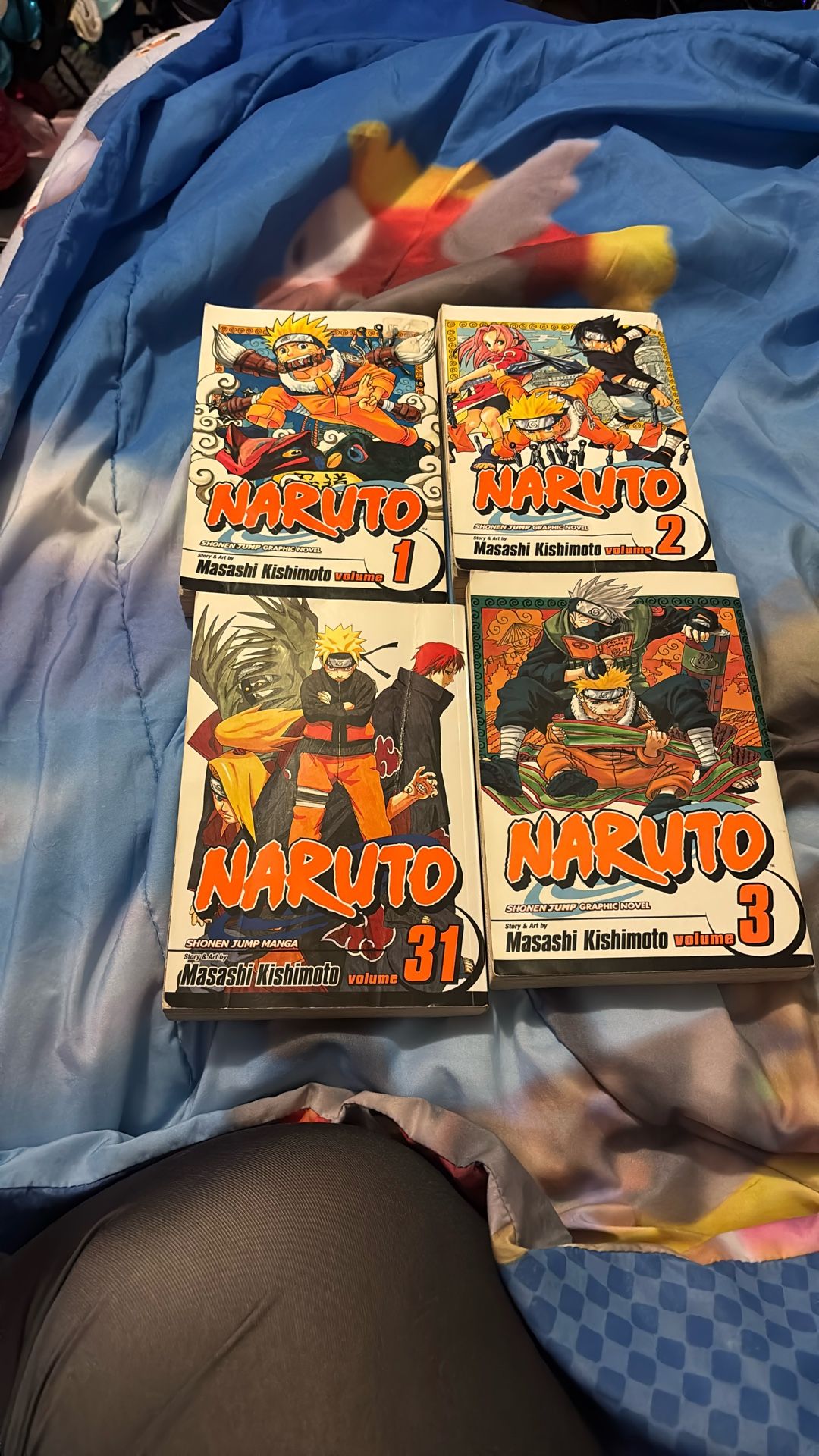 Naruto Manga Vol 1 , 2 , 3 And 31