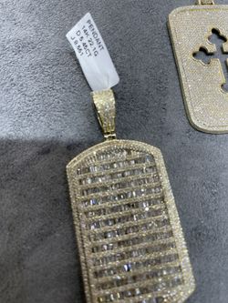 Diamond Dog Tag