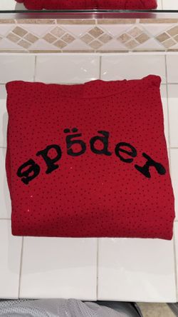 Sp5der Vvs Hoodie Red 