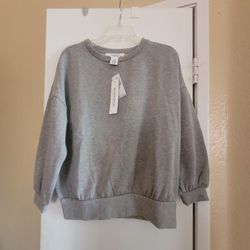 Workshop Crop Sweatshirt Sz Sm