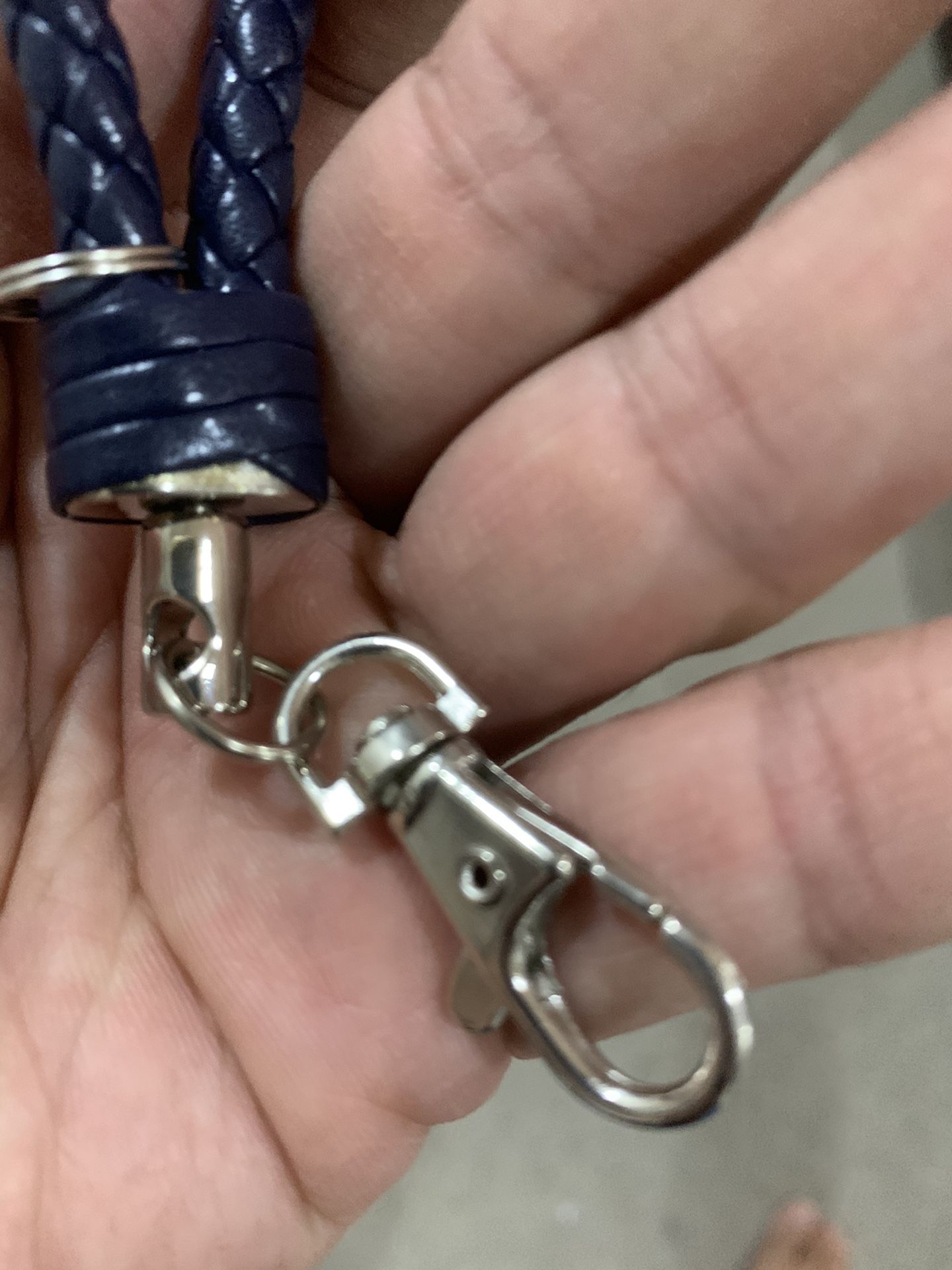 Leather keychain new