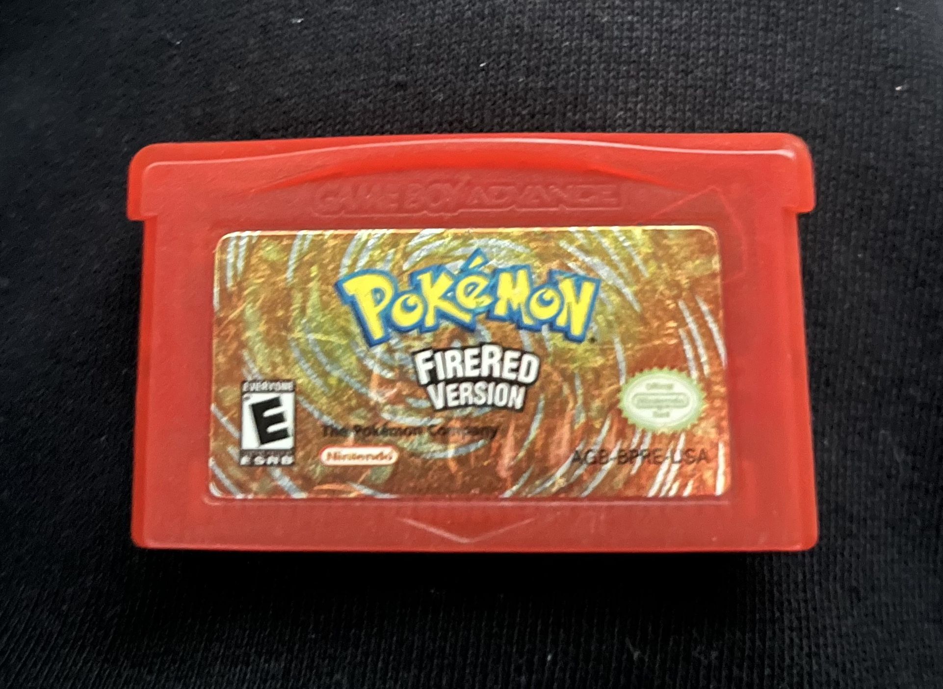 Pokémon FireRed (Game Boy Advance, Authentic) – Tested & Working – Rare