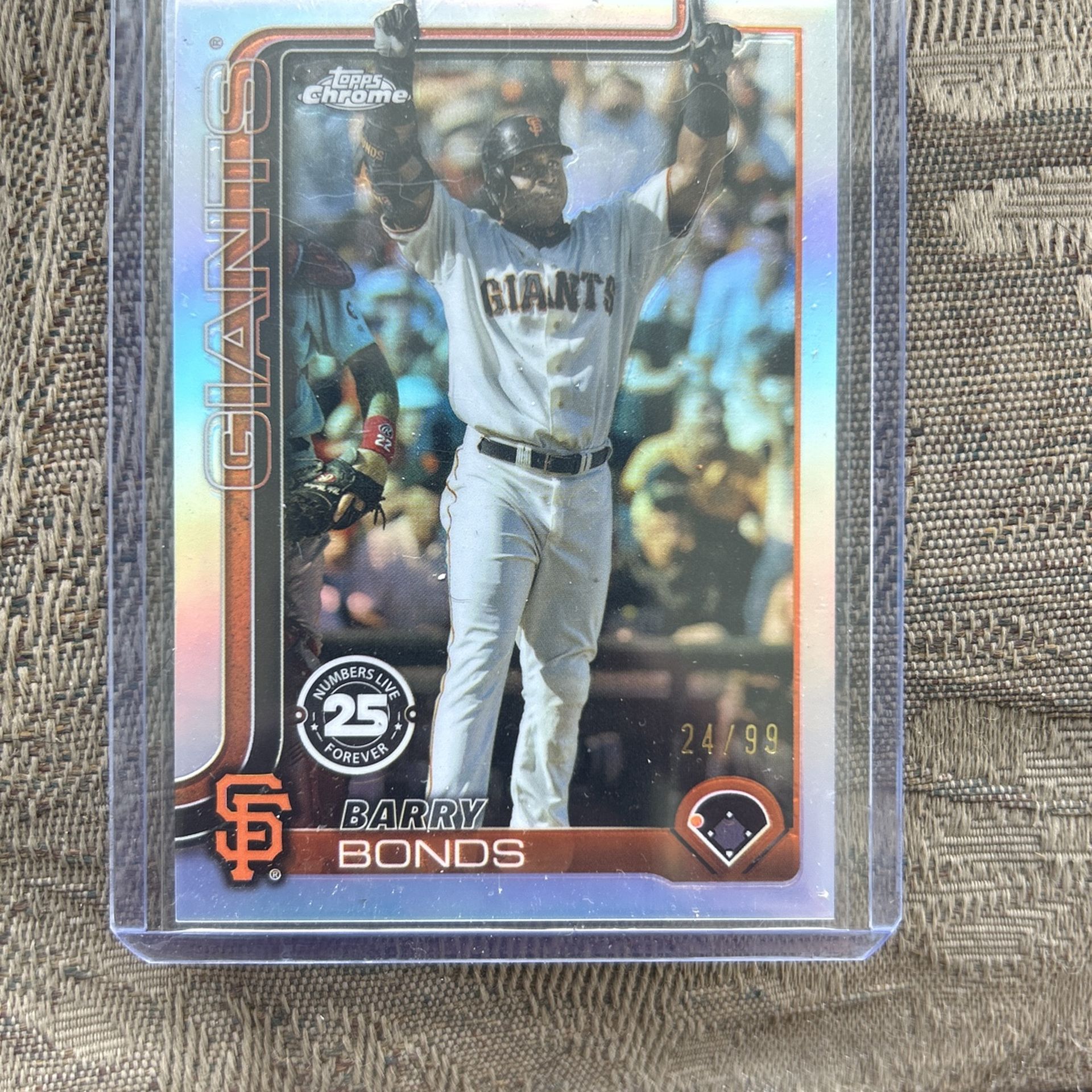 BARRY BONDS 2025 TOPPS CHROME # NLF-1 Baseball Card