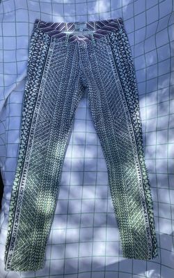 Current Elliot X Mary Katrantzou Graphic Print Jeans Size 27