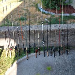 Assorted fishing polls