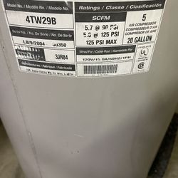 Westward Vertical  Compressor