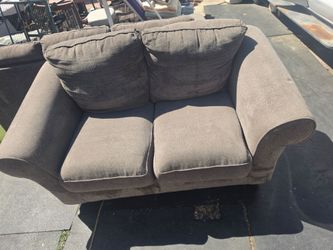 Cloth sofa and loveseat