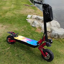 Electric Scooter *   Full Suspension & 10 In Tires * 60 MPH