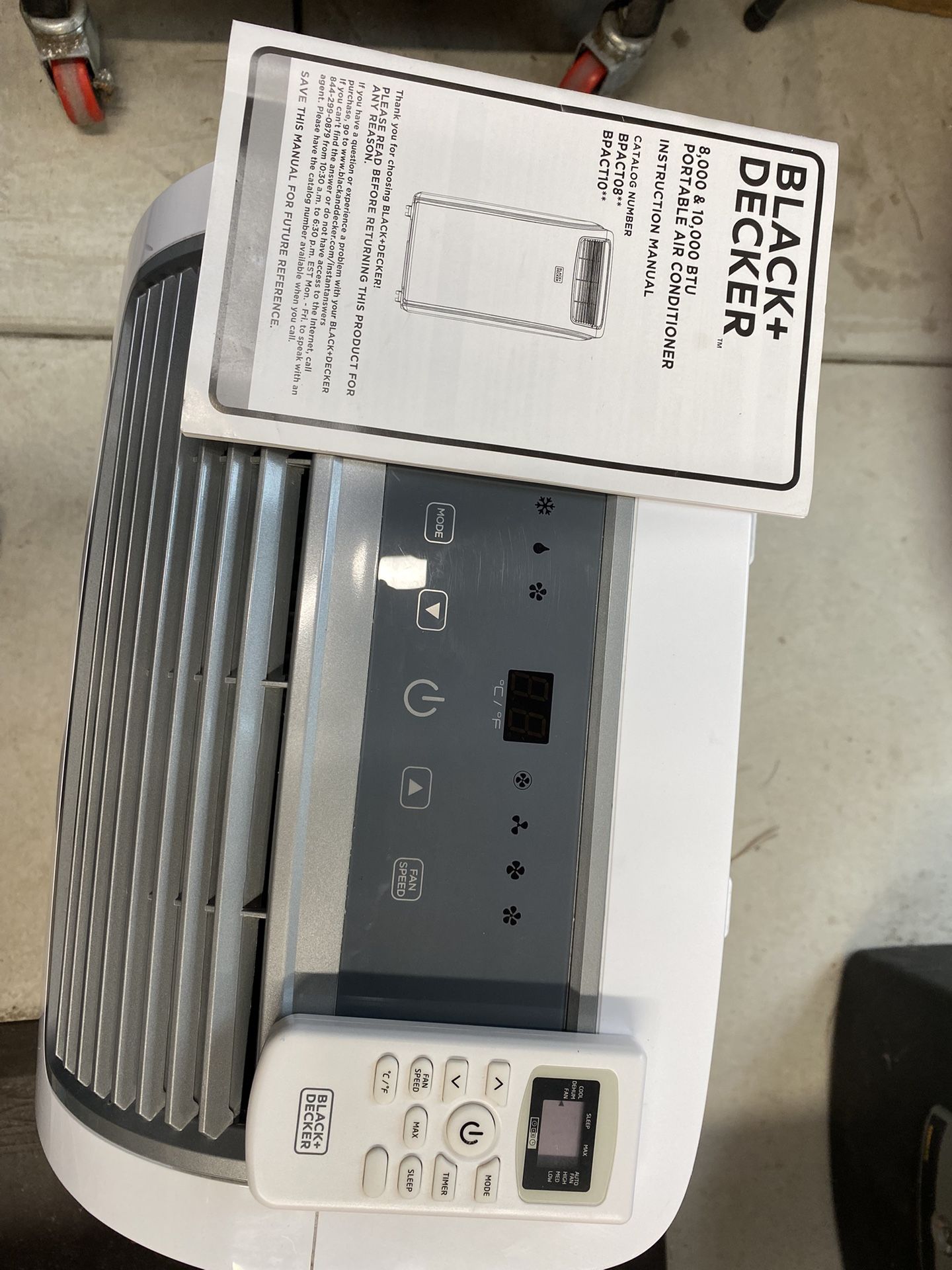 Portable 8000-10000 BtU Portable Air conditioner